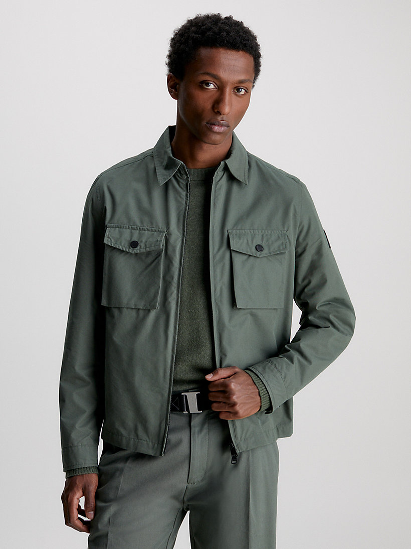 Zip Up Shirt Jacket Calvin Klein® | K10K107136LLP