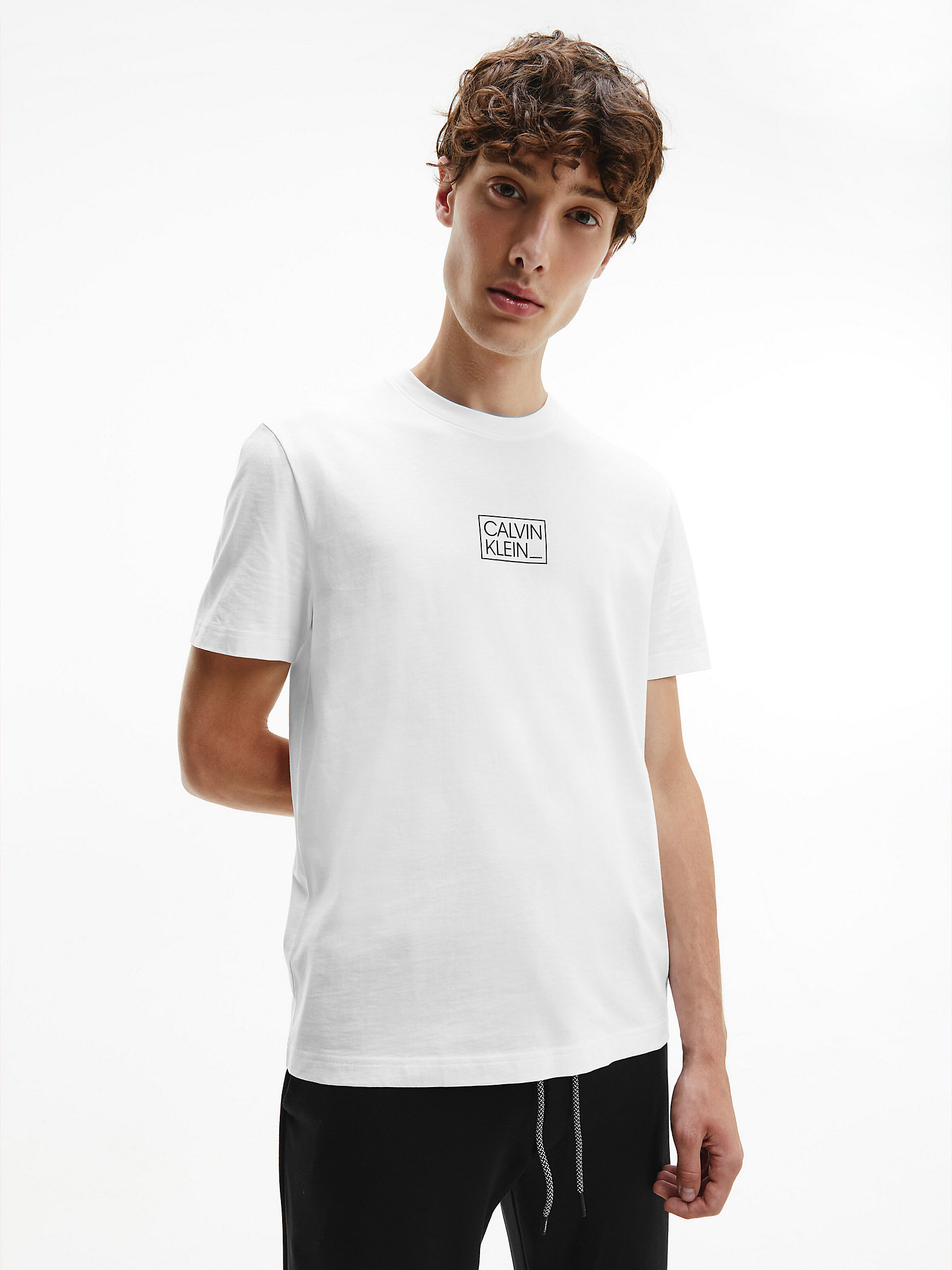 Organic Cotton Logo T-shirt Calvin Klein® | K10K107714YAF