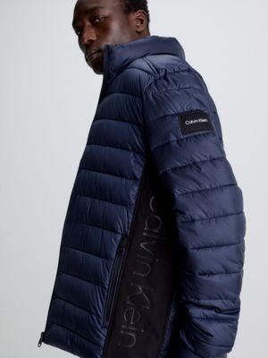 Calvin klein recycled store polyester puffer jacket