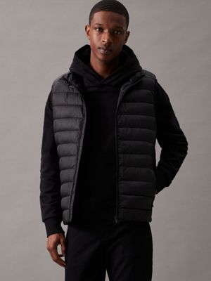 gilet zippé homme calvin klein