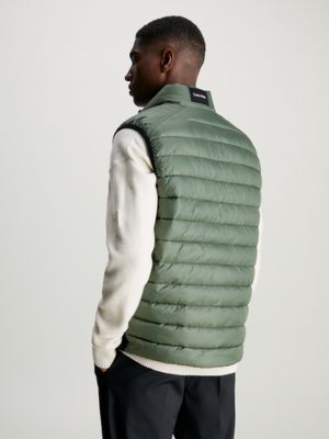 Calvin klein puffer clearance vest mens