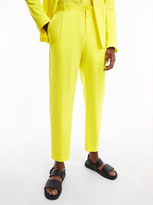 Relaxed Cotton Stretch Trousers Calvin 