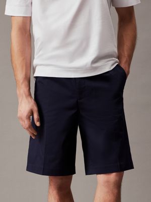 night sky sateen stretch shorts for men calvin klein