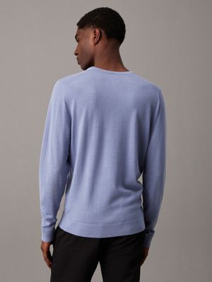 troposhere merino wool jumper for men calvin klein