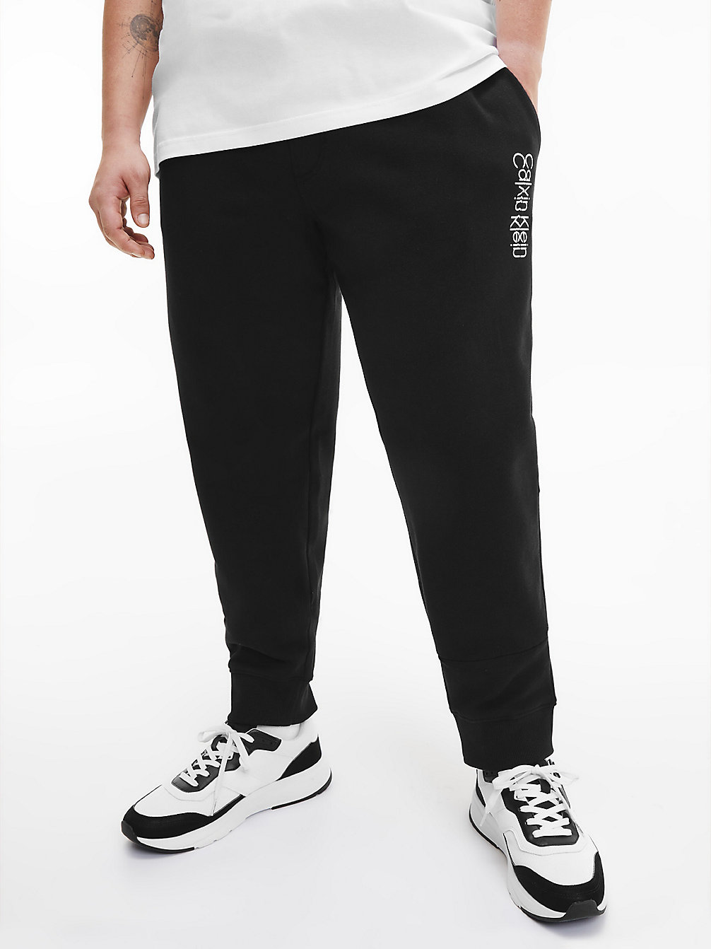 Pantaloni Da Tuta Con Logo Plus Size > CK BLACK > undefined uomo > Calvin Klein