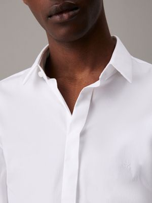 Slim Poplin Stretch Shirt Calvin Klein®