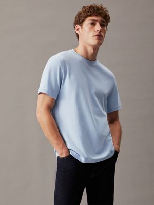 Relaxed Long Sleeve Klein® T-shirt Calvin Waffle J30J324532PED 