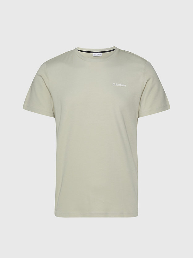 eucalyptus cotton micro logo t-shirt for men calvin klein