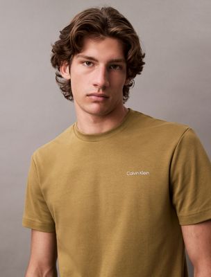 lizard cotton interlock t-shirt for men calvin klein
