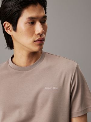 cinder cotton interlock t-shirt for men calvin klein