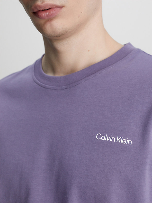 CADET Camiseta de algodón orgánico de hombre CALVIN KLEIN