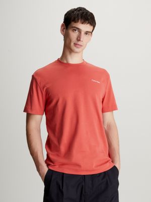 Calvin Klein T-shirt Men's size Large Red RN36543 CA 50900