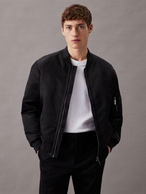 Calvin klein men's bomber jacket online