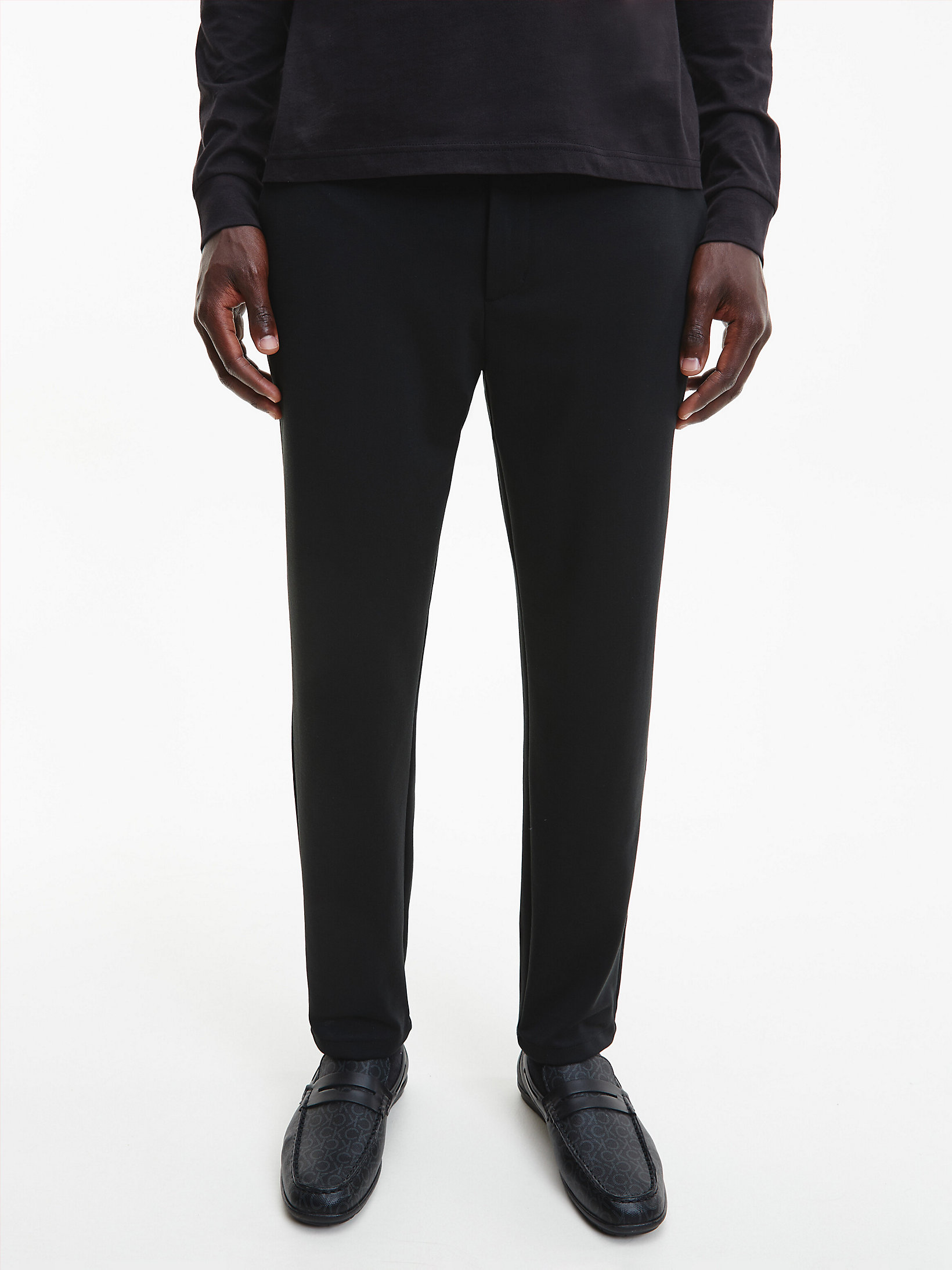 CK Black > Зауженные брюки из переработанного полиэстера > undefined женщины - Calvin Klein
