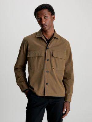 Boxy Twill Overshirt Calvin Klein® | K10K109920LLK