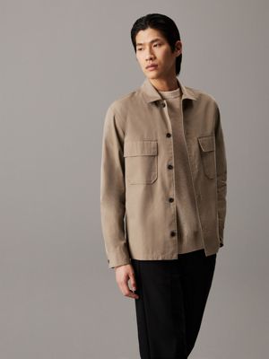 Boxy Twill Overshirt Calvin Klein® | K10K109920PAV