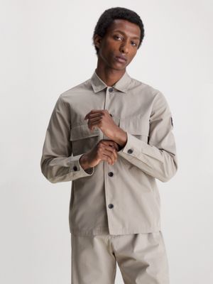 Boxy Twill Overshirt Calvin Klein® | K10K109920PKR