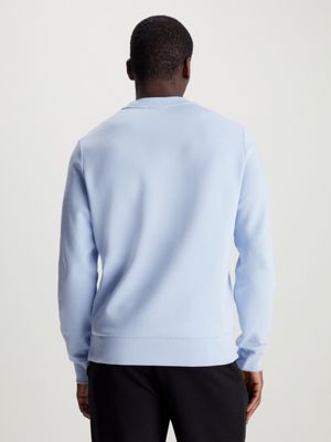 Calvin Klein Azzurro Cotton Men Sweatshirt main image 0