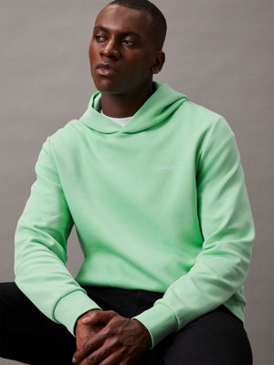 Calvin klein green hoodie hotsell