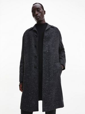 golpear vestirse Abandonado Abrigo tres cuartos tweed de lana Calvin Klein® | K10K109950PTR