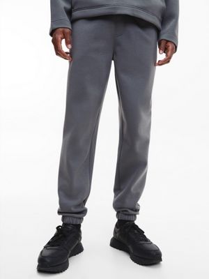 MEDIUM CHARCOAL Pantalon De Jogging En Maille 3d Relaxed undefined hommes Calvin Klein
