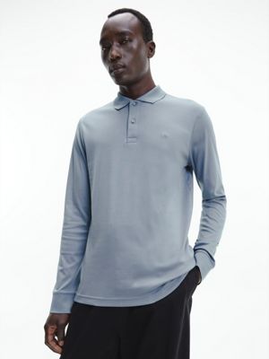 Calvin Klein polo uomo manica corta slim bianco main image 1