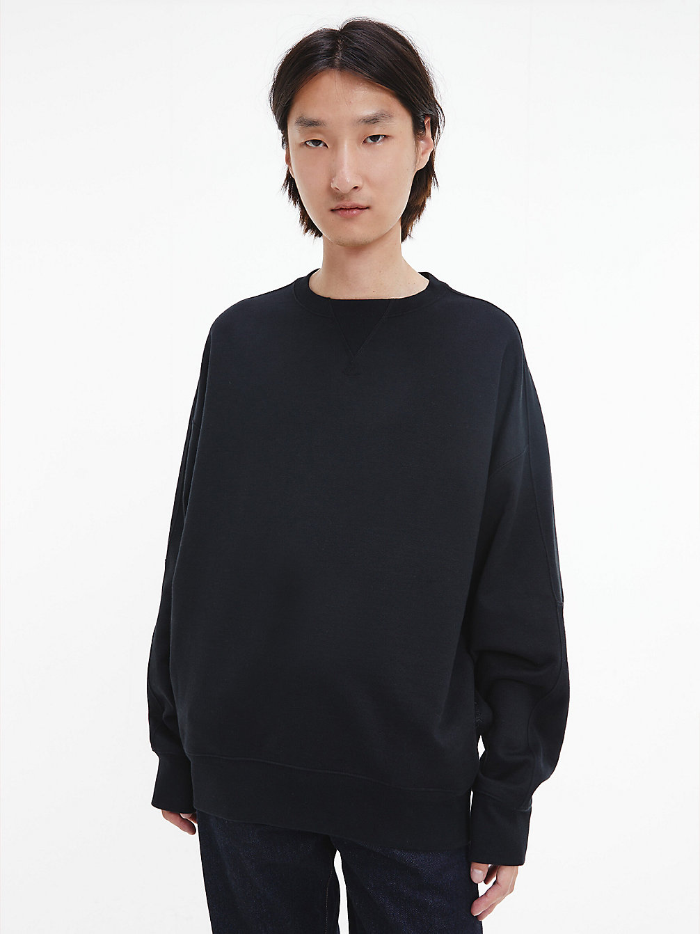 BLACK BEAUTY Unisex Relaxed Sweatshirt - CK Standards undefined unisex Calvin Klein