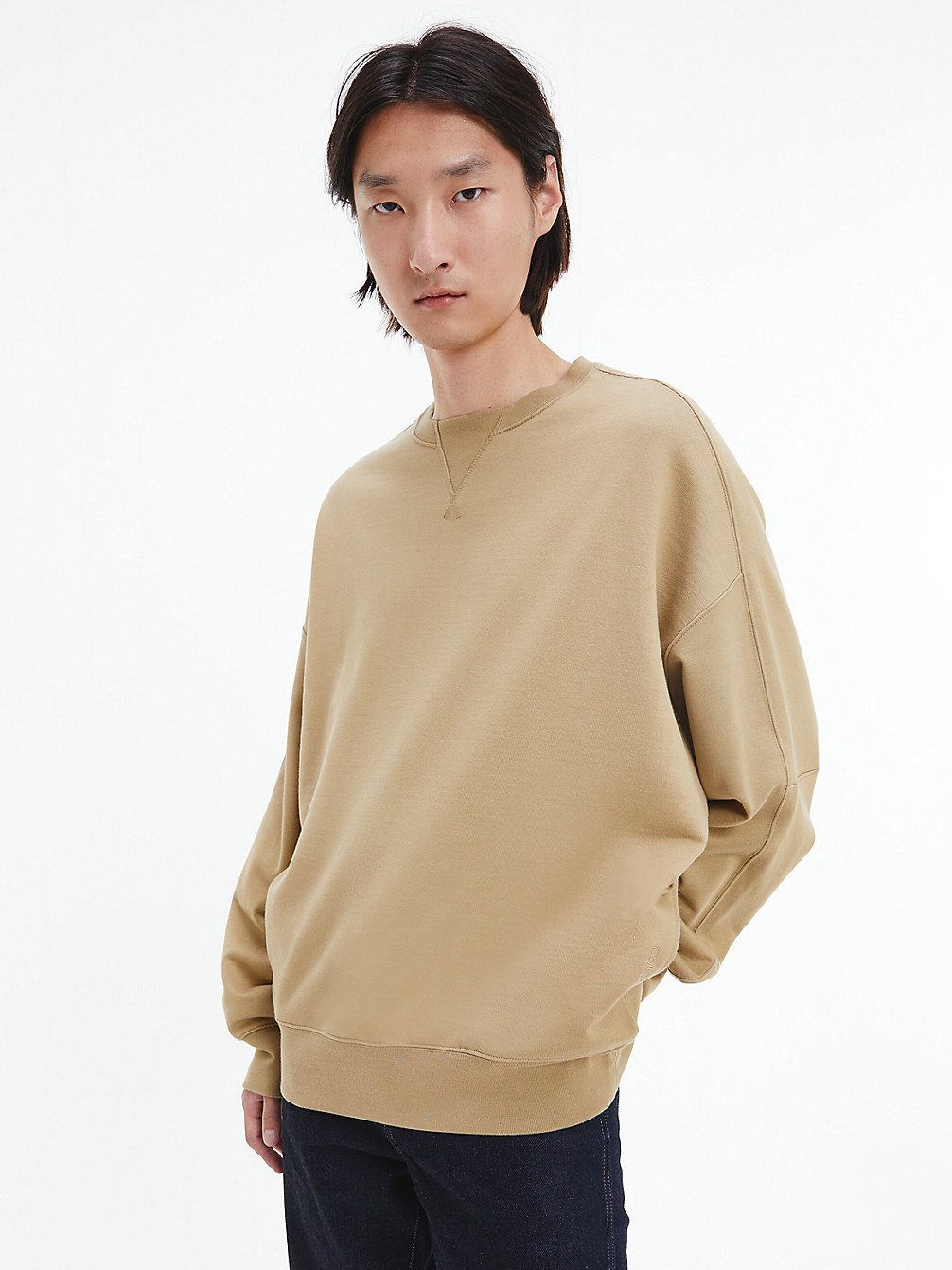 NETTLE Unisex Relaxed Sweatshirt - CK Standards undefined unisex Calvin Klein