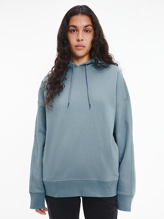 goblin blue unisex relaxed hoodie - ck standards for unisex calvin klein