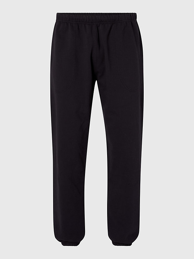 BLACK BEAUTY Pantalón de chándal unisex de estilo holgado - CK Standards de unisex CALVIN KLEIN