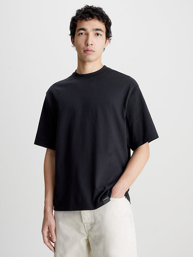 BLACK BEAUTY Lässiges Unisex-T-Shirt – CK Standards für men CALVIN KLEIN