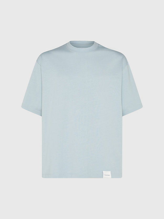 BLUE SEA Sweat-shirt relaxed unisexe - CK Standards for hommes CALVIN KLEIN