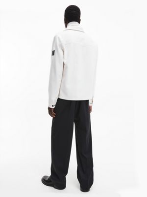 EGRET Überhemd aus Wollgemisch für Herren CALVIN KLEIN