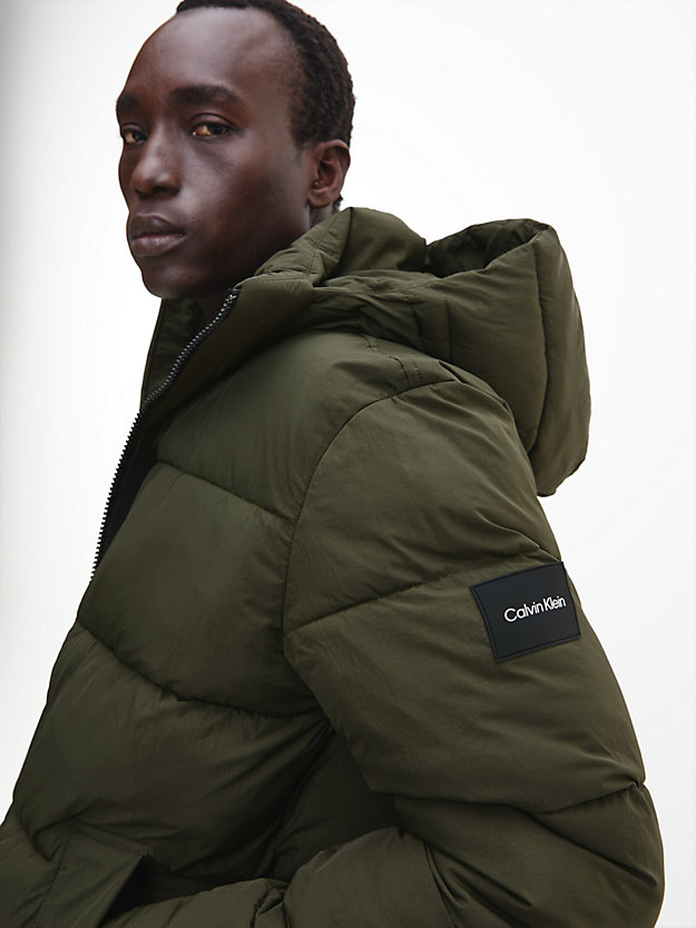Recycled Nylon Puffer Jacket Calvin Klein® | K10K110336MRZ