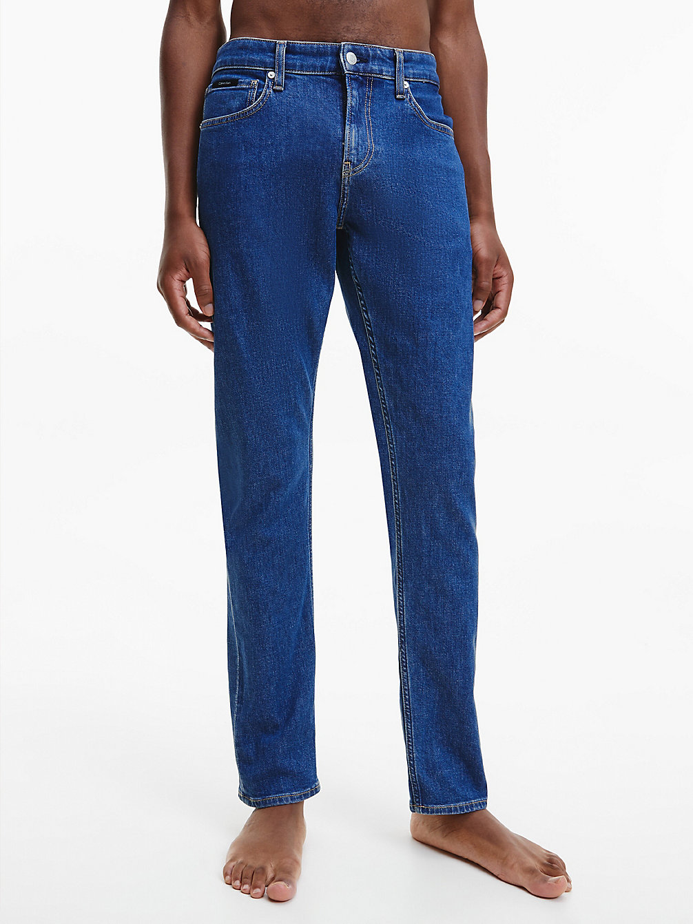 DARK BLUE Slim Jeans undefined men Calvin Klein