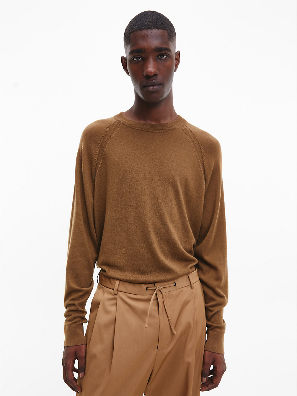 Pull Relaxed En Laine Mérinos > CHESTER BROWN > undefined hommes > Calvin Klein
