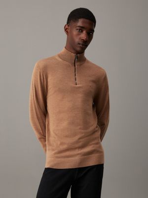 High neck jumper with zip hotsell