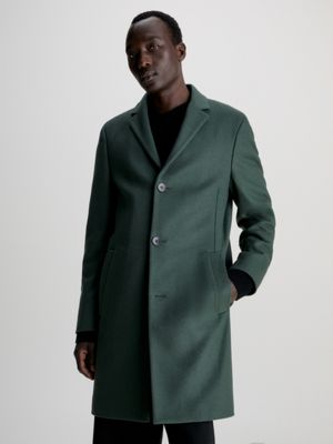 Couscous Raar Gymnast Wool Cashmere Blend Coat Calvin Klein® | K10K110462LLP