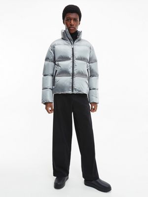 Relaxed High Shine Puffer Jacket Calvin Klein® K10K1106850IO