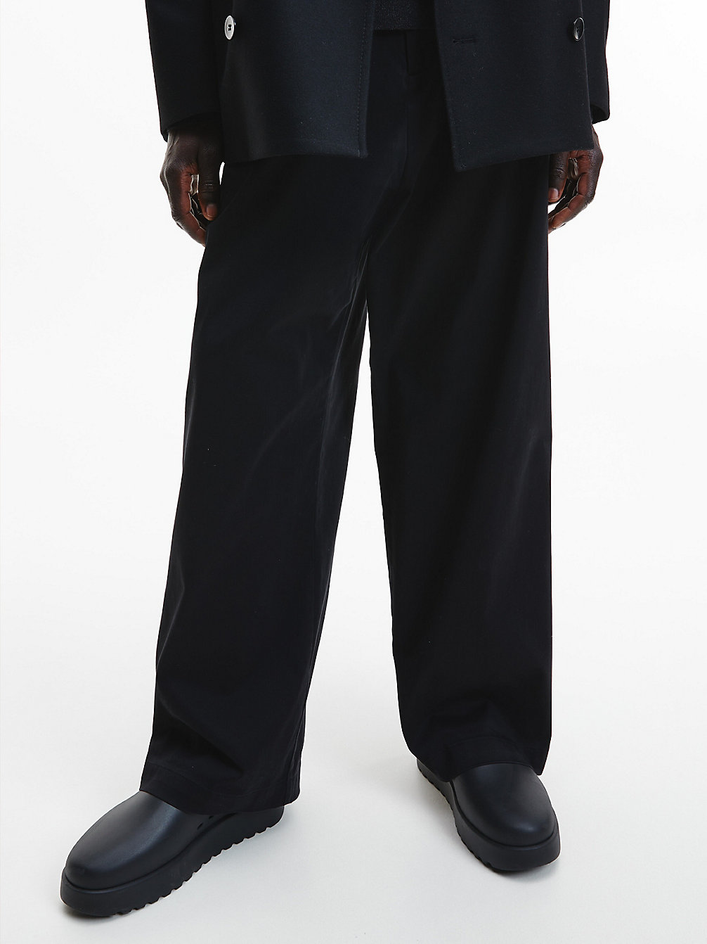 CK BLACK > Swobodne Spodnie Z Szerokimi Nogawkami > undefined Mężczyźni - Calvin Klein