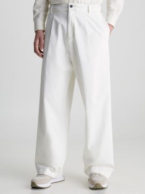 Relaxed Wide Leg Trousers Calvin Klein® | K10K110698YBL