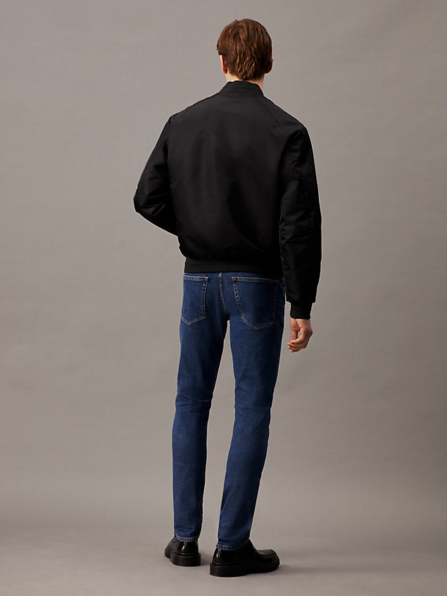 blue jeansy slim dla mężczyźni - calvin klein
