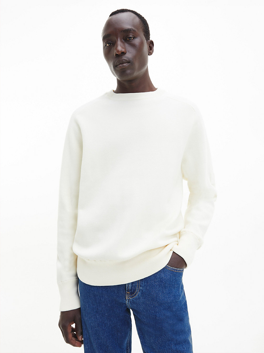 VANILLA ICE Lässiger Pullover In Milano Stitch undefined Herren Calvin Klein