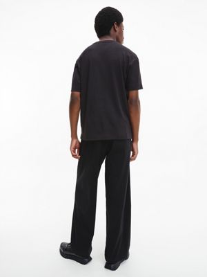 CK BLACK Relaxed Logo T-shirt for men CALVIN KLEIN