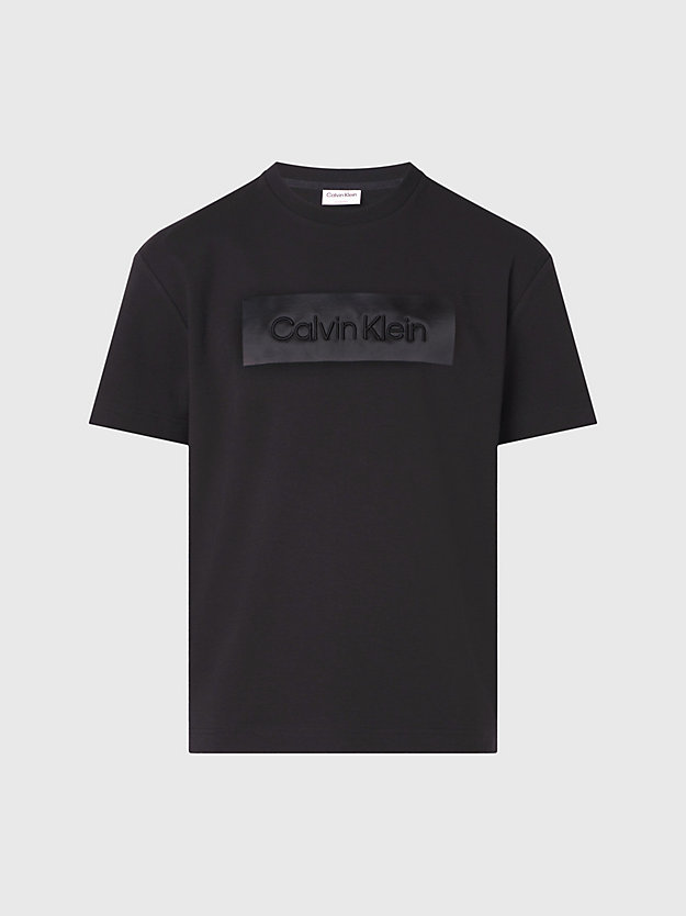 CK BLACK Relaxed Logo T-shirt for men CALVIN KLEIN