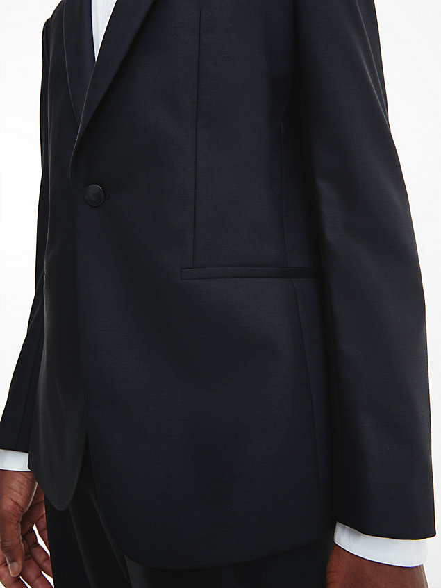 black tuxedo blazer for men calvin klein