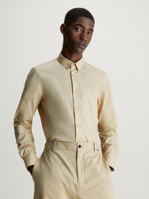 Slim Poplin Stretch Shirt Calvin Klein®