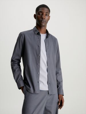 Slim Poplin Stretch Shirt Calvin Klein®