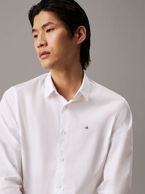 Slim Poplin Stretch Shirt Calvin Klein®