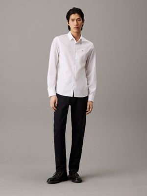 Slim Poplin Stretch Shirt Calvin Klein®